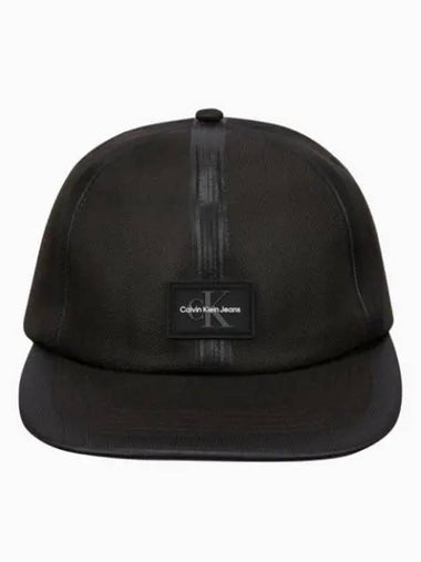 JEANS Men s Black CKJ Sports Essential Flat Cap K510464 BDS - CALVIN KLEIN - BALAAN 1