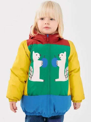 Squirrel Anorak Padded Jumper B224AC134 Italian Kids - BOBO CHOSES - BALAAN 1