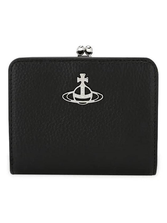 Women s ORB Logo Black Bicycle Wallet 5115002YW S000D N403 - VIVIENNE WESTWOOD - BALAAN 1