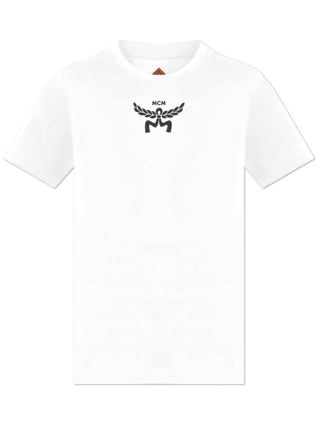 MCM Printed T-shirt, Women's, White - MCM - BALAAN 1