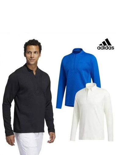 Men s half zip up long sleeve t shirt FS6846 FS6847 FS6848 Domestic product GQFK22093078347 - ADIDAS GOLF - BALAAN 1