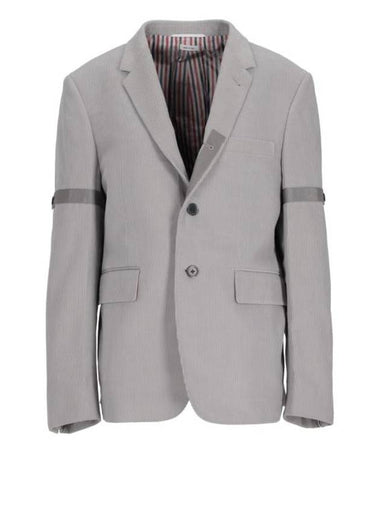 armband jacket gray - THOM BROWNE - BALAAN 1