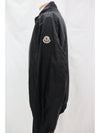 Reppe Rain Jacket Black - MONCLER - BALAAN 7