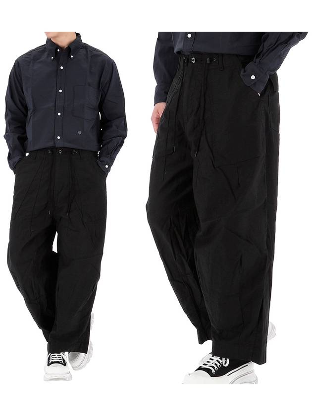 H.D Fatigue Wide Pants Black - NEEDLES - BALAAN 2