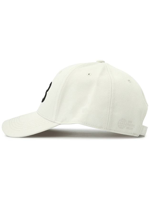 Y 3 Logo H62982 TALC Ball Cap Hat - YOHJI YAMAMOTO - BALAAN 3