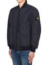 Garment Dyed Crinkle Reps Jacket Navy - STONE ISLAND - BALAAN 4