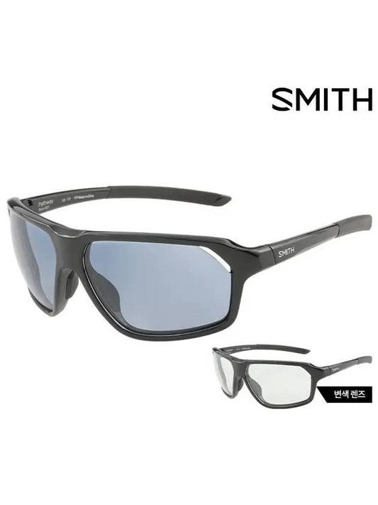 Sunglasses PATHWAY 807 BLACK Sports Discolored Lenses Men Women - SMITH - BALAAN 2