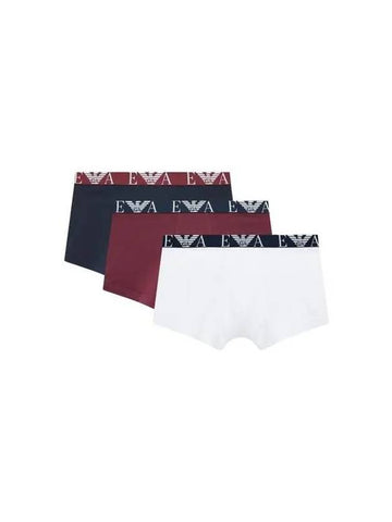 UNDERWEAR Online Exclusive Men s Eagle Logo Banding Easy Draw 3PACK Multi 270985 - EMPORIO ARMANI - BALAAN 1