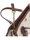 Chantal Small Tote Bag Brown Beige - MICHAEL KORS - BALAAN 9