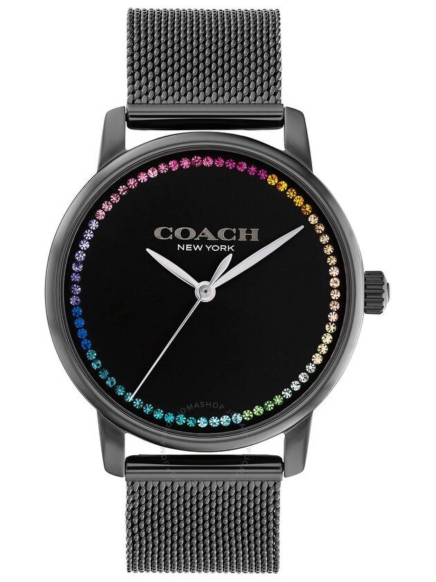 Coach Grand Quartz Black Dial Ladies Watch 14504070 - COACH - BALAAN 1