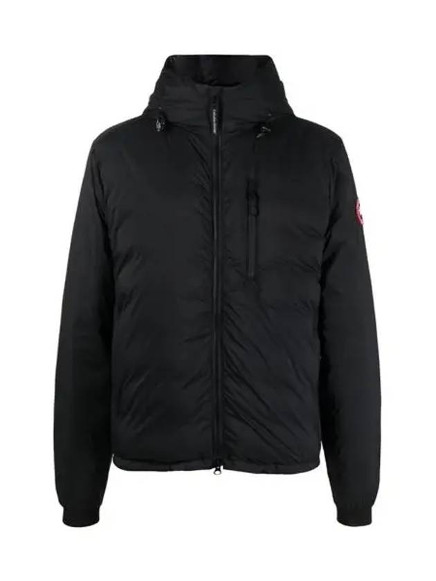 Lodge Down Hooded Padding Jacket Black - CANADA GOOSE - BALAAN 2