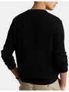 Logo Basic Pullover Knit Top Black - POLO RALPH LAUREN - BALAAN 4