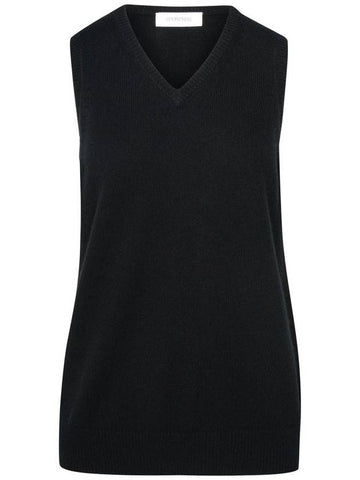 Sportmax Black Wool Blend Vest - MAX MARA SPORTMAX - BALAAN 1