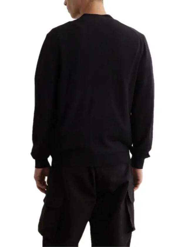 Bold Fox Head Patch Regular Cardigan Black - MAISON KITSUNE - BALAAN 5