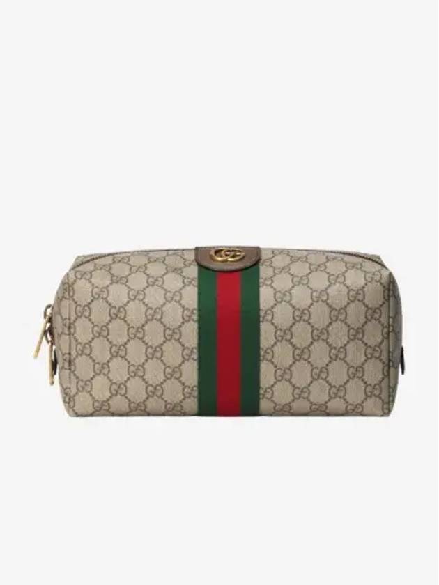 Ophidia Pouch Bag Beige - GUCCI - BALAAN 3