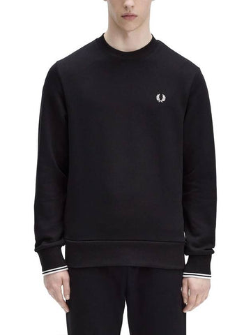 SWEATSHIRT WITH LOGO EMBROIDERY - FRED PERRY - BALAAN 1