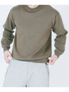 Hazy Cashmere Round Knit Khaki - CHANCE'S NOI - BALAAN 4