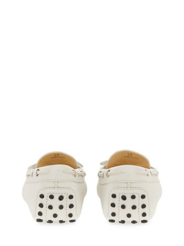 Women's Gommino Driving Shoes White - TOD'S - BALAAN 4