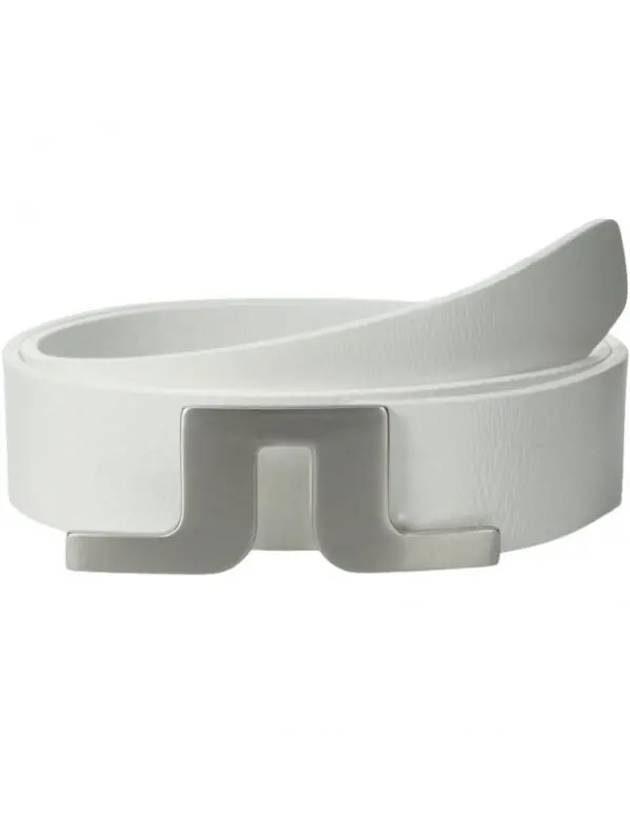 Golf Bridger Leather Belt White - J.LINDEBERG - BALAAN 2