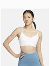 Indie Light Support Padded Adjustable Bra White - NIKE - BALAAN 2