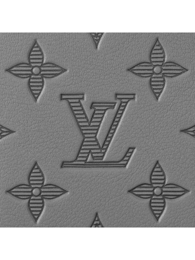 Monogram Shadow Multiple Half Wallet Grey - LOUIS VUITTON - BALAAN 9