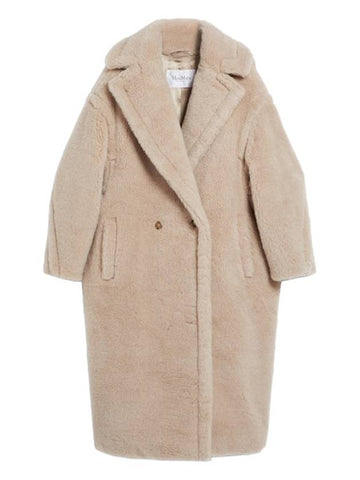 Tedgirl Teddy Bear Icon Double Coat Sand - MAX MARA - BALAAN 1