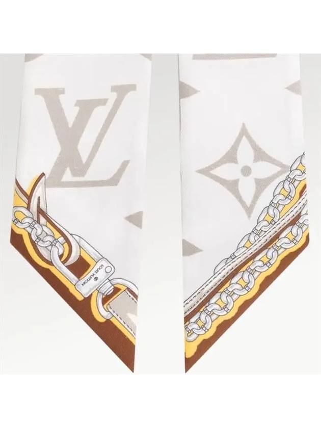 Ultimate Monogram Scarf Beige - LOUIS VUITTON - BALAAN 4