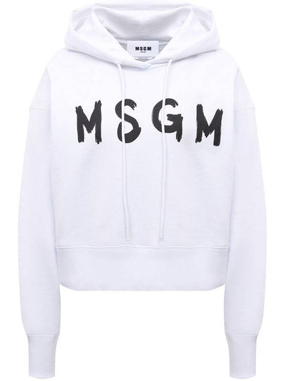 Hooded Sweatshirt 3641MDM136 24700001 WHITE - MSGM - BALAAN 2