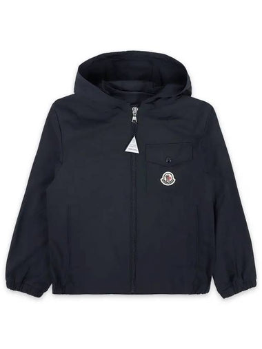 Kids EBO Wappen Patch Pocket Jacket Navy 1A00089 54A91 74S 8 10A - MONCLER - BALAAN 1