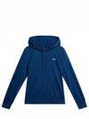 Women's Vice Hoodie Blue - J.LINDEBERG - BALAAN 2