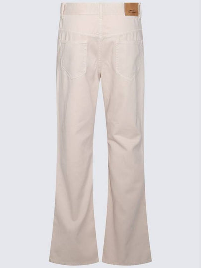 Isabel Marant Étoile Beige Denim Jeans - ISABEL MARANT ETOILE - BALAAN 2