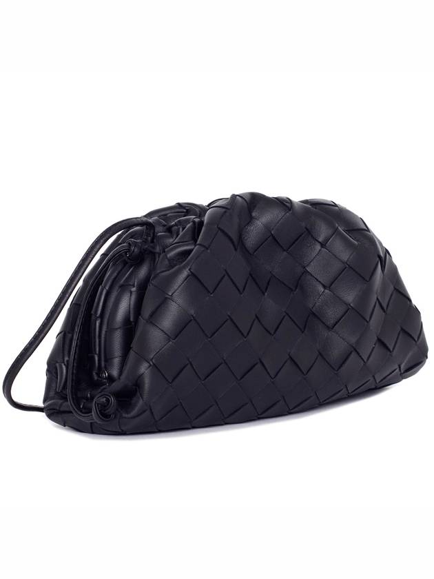 Intrecciato Mini Pouch Bag Black - BOTTEGA VENETA - BALAAN 3