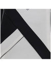 Skinny Reversible B Shield Silk Scarf Monochrome - BURBERRY - BALAAN 3