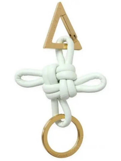 Triangle Nappa Key Holder Glacier - BOTTEGA VENETA - BALAAN 2