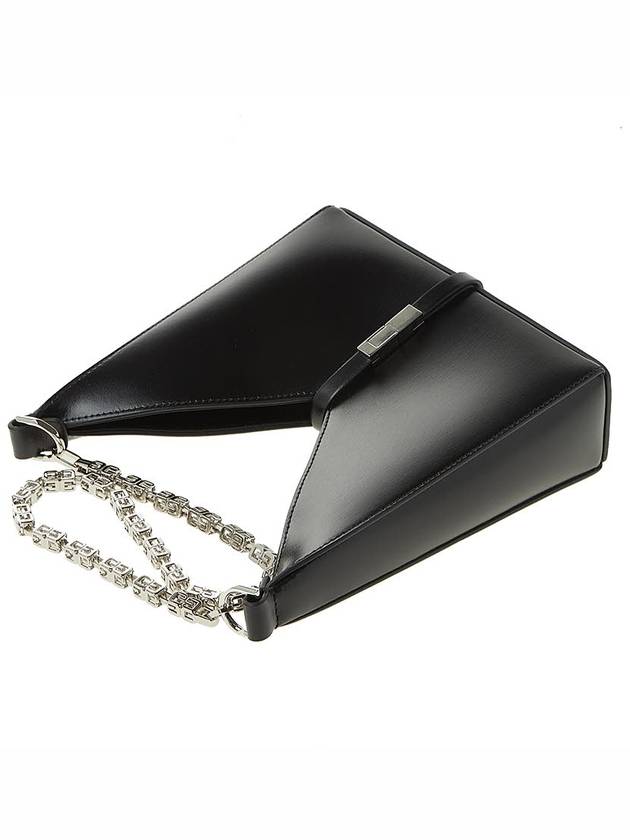 Mini Cut Out Box Chain Shoulder Bag Black - GIVENCHY - BALAAN 5