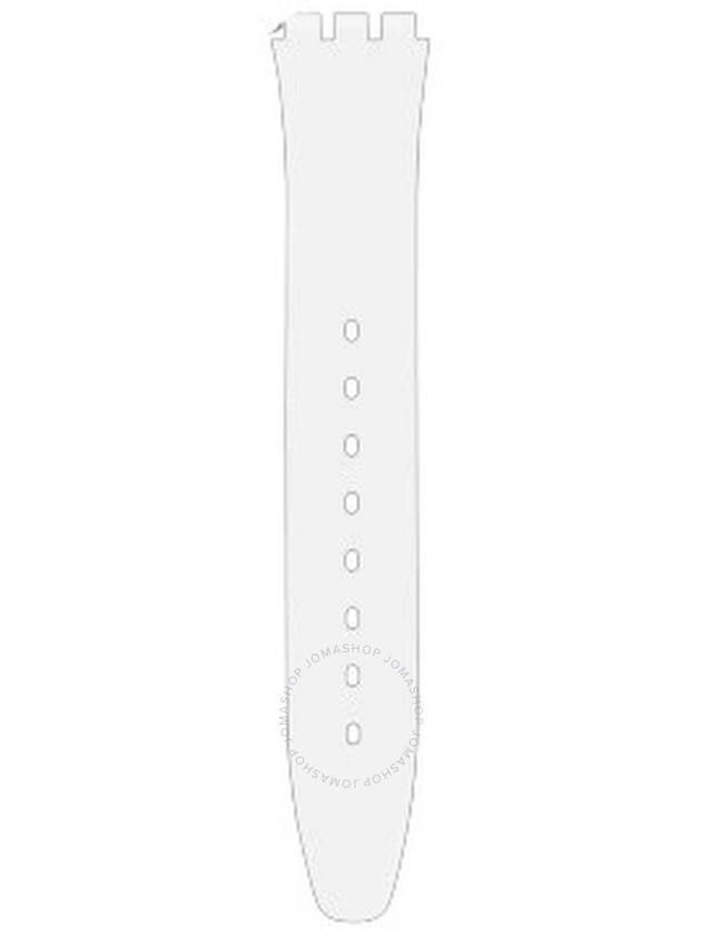 Swatch White Silicone Strap 6H - SWATCH - BALAAN 1