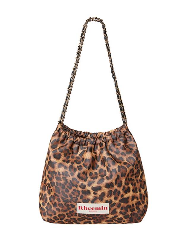 Limin Murphy leather chain shoulder bag leopard - RHEEMIN - BALAAN 2