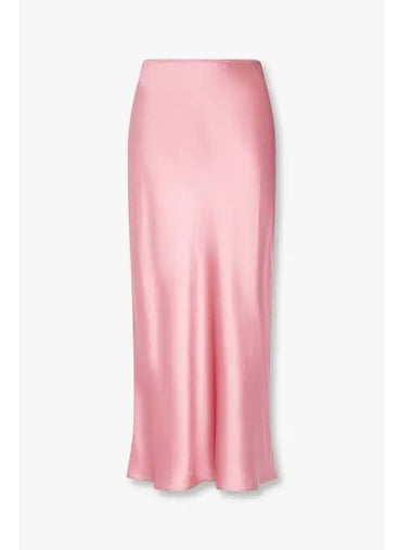 Relaxed fit silk skirt Layla pink - REFORMATION - BALAAN 1