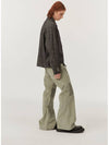 Profit Corduroy Flared Pants Green MM223PT003GRN - MONTSENU - BALAAN 5