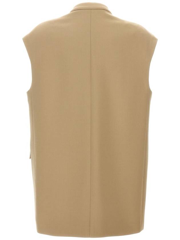 Wool Tailored Vest J03BN0140J40160 - JIL SANDER - BALAAN 3