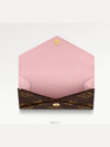 Celeste Monogram Half Wallet Brown Pink - LOUIS VUITTON - BALAAN 3