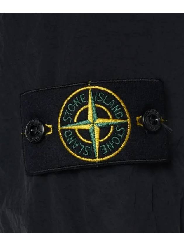 Nylon Metal Econyl Regenerated Zip-Up Jacket Black - STONE ISLAND - BALAAN 3