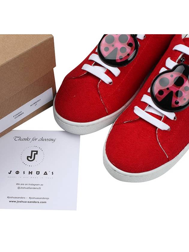 50005 RED LADYBUG Red sneakers - JOSHUA SANDERS - BALAAN 9