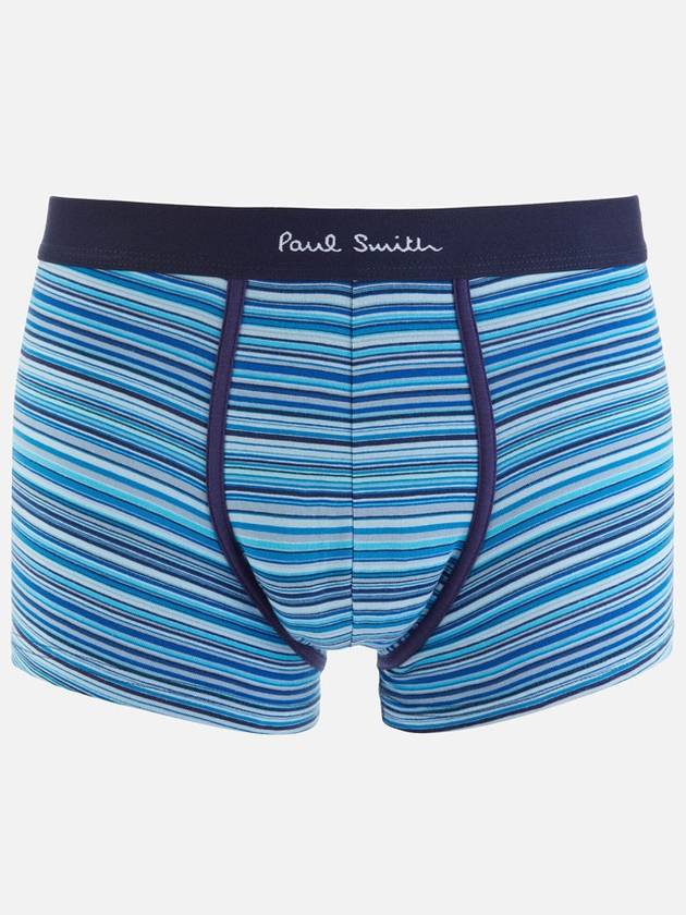 Men's Signature Stripe Logo Cotton Blend Briefs - PAUL SMITH - BALAAN 6