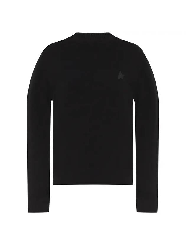 Female Star Athena Sweatshirt Black - GOLDEN GOOSE - BALAAN 1