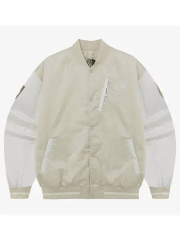 The North Face NJ3NQ60M White Label Player Varsity Jacket - THE NORTH FACE - BALAAN 1