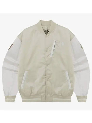 The North Face NJ3NQ60M White Label Player Varsity Jacket - THE NORTH FACE - BALAAN 1