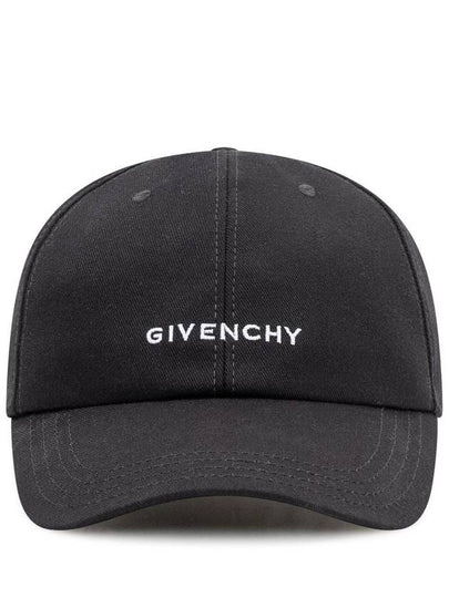 4G Logo Twill Ball Cap Black - GIVENCHY - BALAAN 2