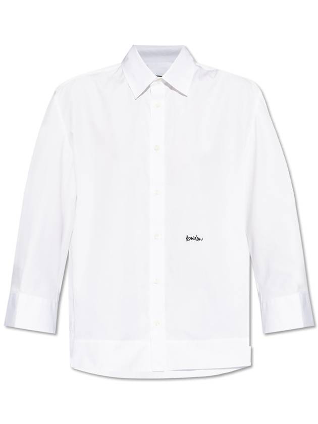 Dsquared2 Cotton Shirt, Women's, White - DSQUARED2 - BALAAN 1