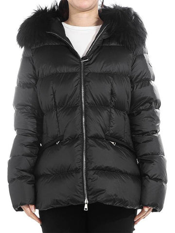 Women's Zip-Up Padding Black - MONCLER - BALAAN 1